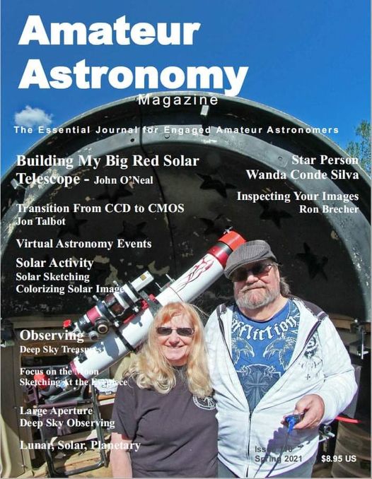 Amateur Astronomy Cover