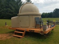 The SOX Solar Observatory, the first building in the Shiloh Observatory Complex
