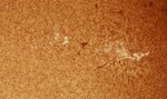 DAYSTAR QUARK Chromosphere on Explore Scientific 152mm Refrator w/ ZWO ASI174mm. 4 piece mosaic shot June 9th, 2017