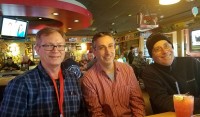 Fellow Black River Astro member, Ed Swonger and Chuck Cynamon and Randy Shivak