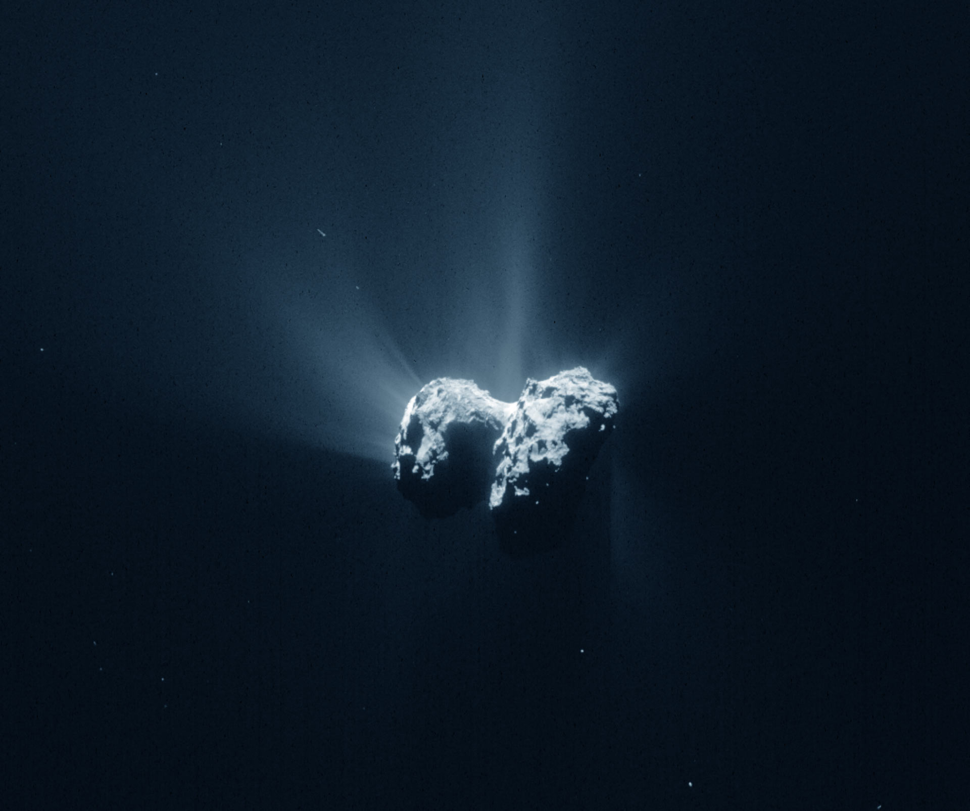 comet 67P from Rosetta