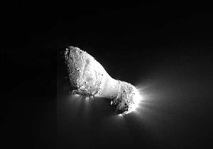 Comet Hartley 2-NASA Deep Impact Image